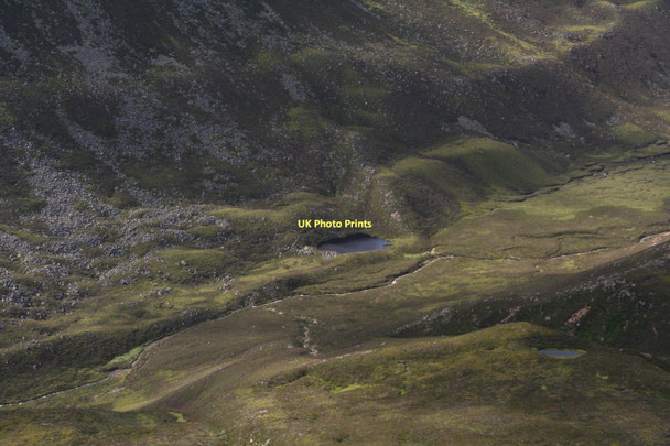 Photo 6"x4" Moraine-dammed lake, Strath Nethy Allt a Choire Dheirg c2011