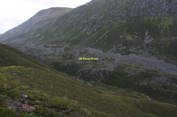 Photo 6"x4" Moraines in Strath Nethy Allt a Choire Dheirg c2011