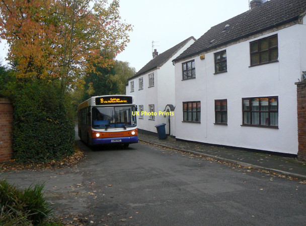 Photo 6"x4" Bus to Melton at Normanton Normanton-on-the-Wolds c2011