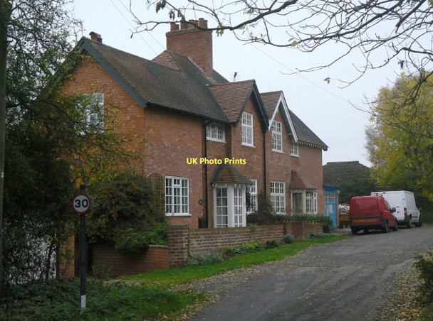Photo 6"x4" Willow Cottage and Cartref Normanton-on-the-Wolds c2011