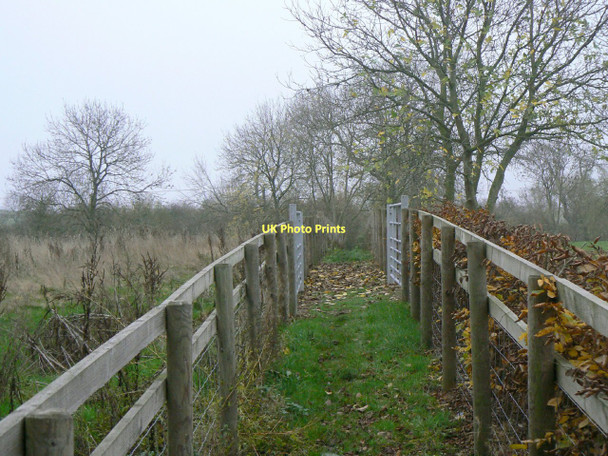 Photo 6"x4" Footpath towards Cotgrave Normanton-on-the-Wolds c2011
