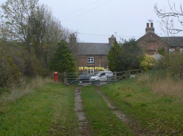 Photo 6"x4" The end of Mill Lane Normanton-on-the-Wolds c2011
