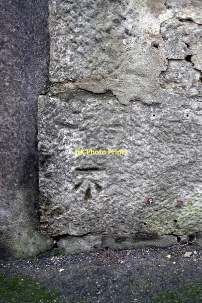 Photo 6"x4" Benchmark on #2 Daniell Terrace Truro c2011