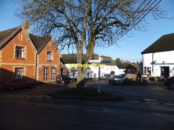 Photo 6"x4" The triangle at the centre of Kentisbeare Kentisbeare c2011