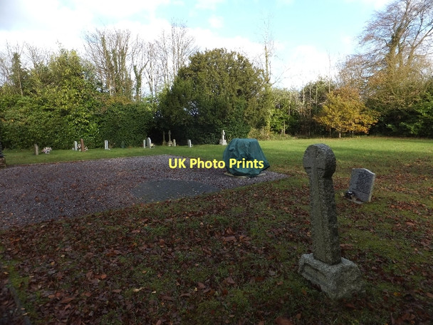 Photo 6"x4" Cemetery on site of Blackborough Church Blackborough\/ST0909 c2011