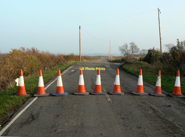 Photo 6"x4" Coned off Cotgrave c2011