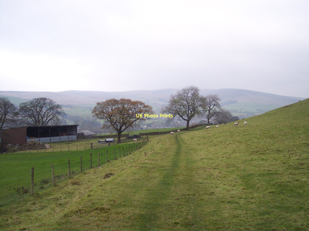 Photo 6"x4" Path near Cobden Farm Sabden c2011