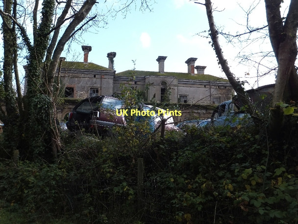 Photo 6"x4" Blackborough House and its car dump Blackborough\/ST0909 c2011