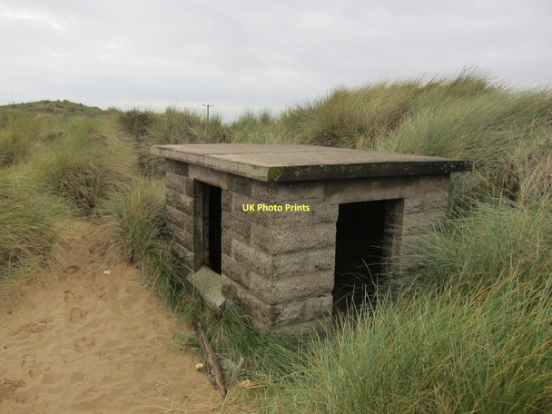 Photo 6"x4" Old hut in the dunes Greedy Gut c2011
