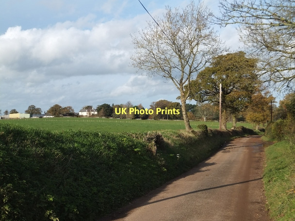 Photo 6"x4" Road to Croyle House Bradfield\/ST0509 c2011