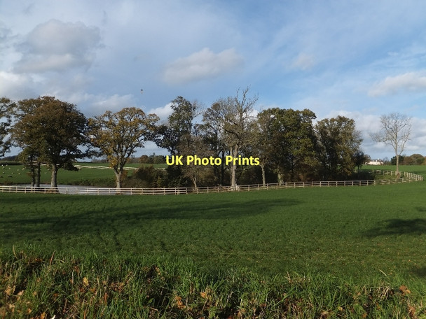 Photo 6"x4" Lake in the grounds of Croyle House Bradfield\/ST0509 c2011