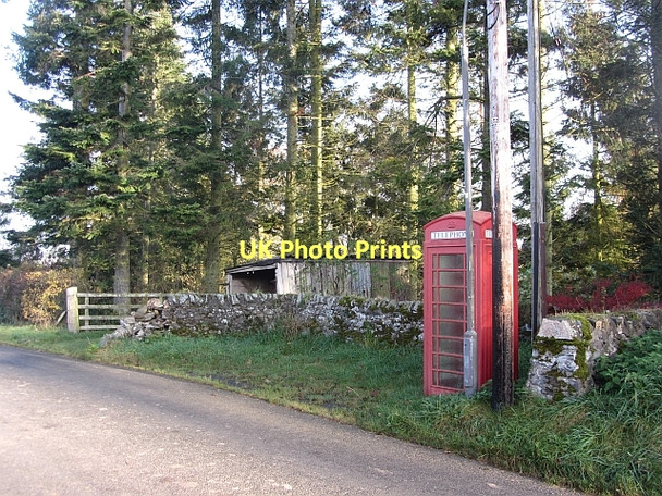 Photo 6"x4" Telephone box, Oxnam Oxnam c2011