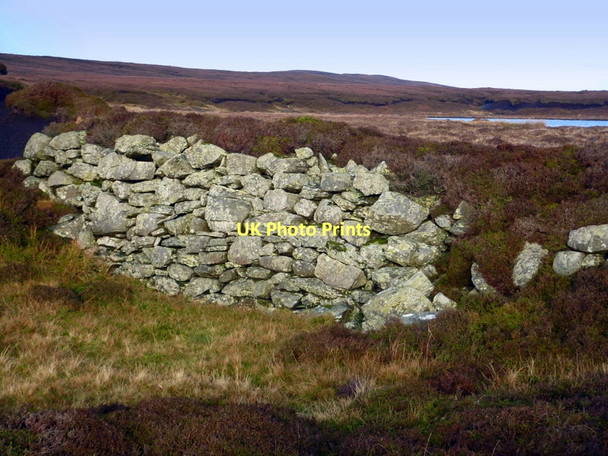 Photo 6"x4" Dam at the Loch of Hamarsland Quoyness\/HU3948 c2011