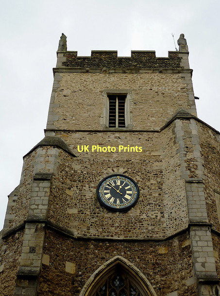 Photo 6"x4" Saint Botolph's Church Tower (detail), Cambridge Cambridge\/TL4658 c2011