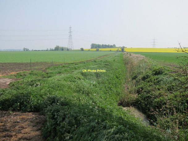 Photo 6"x4" Ditch off Swasedale Drove Queen Adelaide c2011