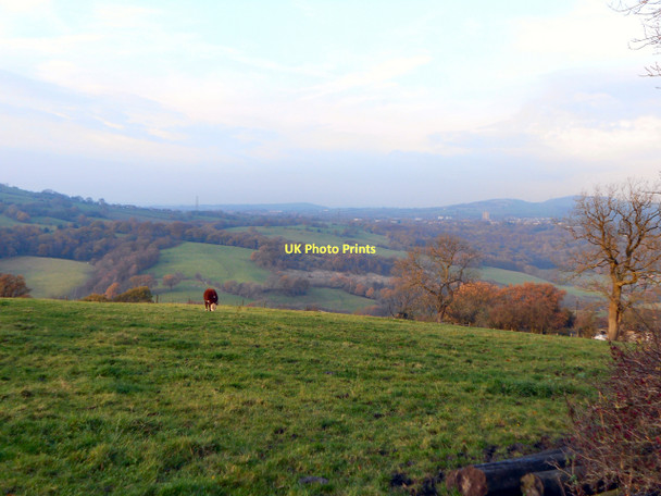 Photo 6"x4" View from Boarfold Lane (3) Chisworth c2011