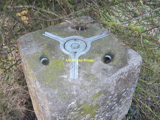 Photo 6"x4" Top of the pillar South Stoke\/SU5983 c2011