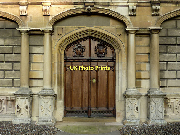 Photo 6"x4" The Chapel door at Peterhouse, Cambridge Cambridge\/TL4658 c2011