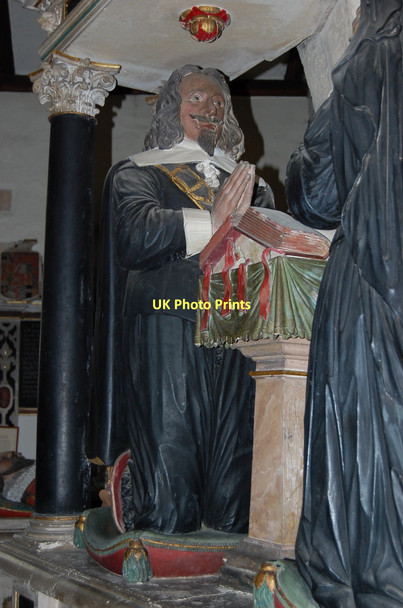 Photo 6"x4" Edward Dingley, Memorial, Cropthorne church Charlton\/SP0145 c2011