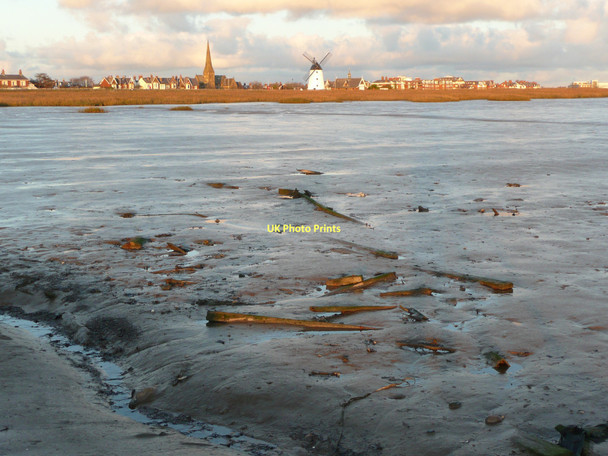 Photo 6"x4" Mud at Lytham Lytham c2011