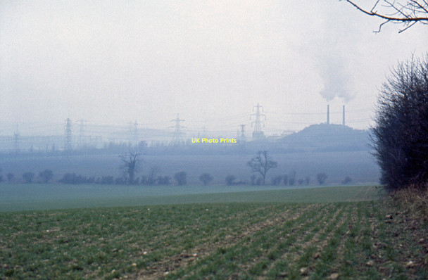 Photo 6"x4" Near Chalton on a misty day Chalton\/TL0326 c1976
