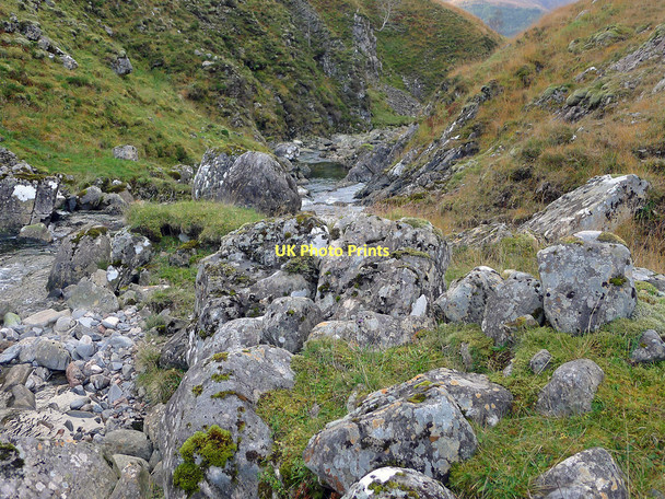 Photo 6"x4" At a crossing of the Allt Choinneachain Beinn Bhuidhe\/NG9821 c2011