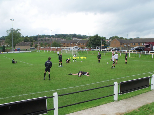 Photo 6"x4" St. James' Park, home of Alnwick Town Football Club Alnwick c2011
