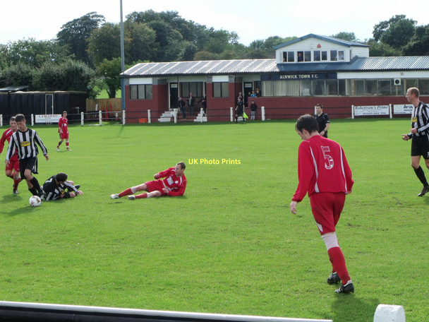 Photo 6"x4" St. James' Park, home of Alnwick Town Football Club Alnwick c2011 P1