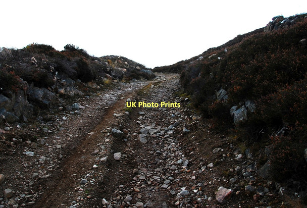 Photo 6"x4" Uphill Track Kinnauld c2011