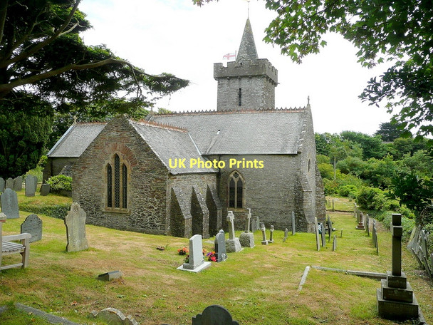 Photo 6"x4" All Hallows' church, Ringmore Bigbury\/SX6646 c2011