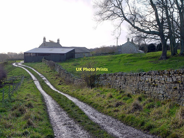 Photo 6"x4" Track near Halton Halton\/NY9967 c2011