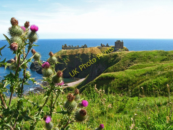 Photo 6"x4" Dunnottar Castle Stonehaven c2009