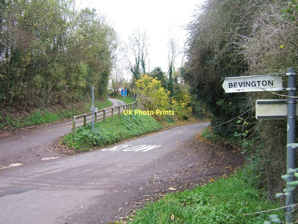 Photo 6"x4" The junction for Bevington Bevington c2011