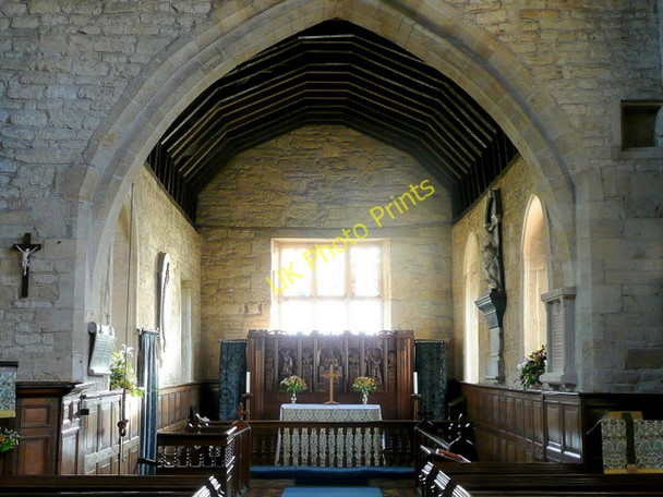 Photo 6"x4" St. Michael's church, Buckland - interior Buckland\/SP0836 c2009 P1
