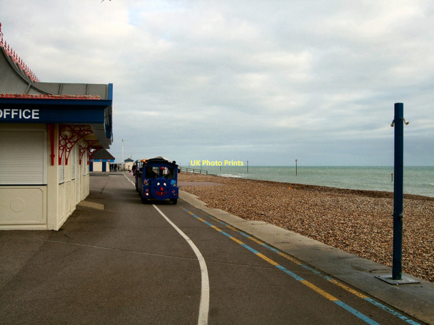 Photo 6"x4" Land train on Bognor seafront Bognor Regis c2011