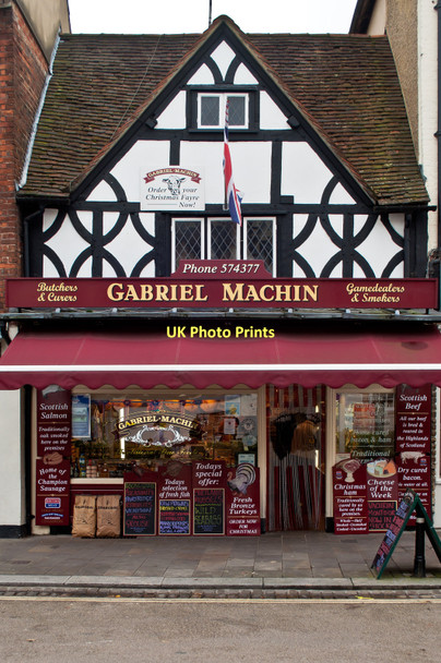 Photo 6"x4" A family owned butchers shop in The Market Place Henley-on-Thames c2011