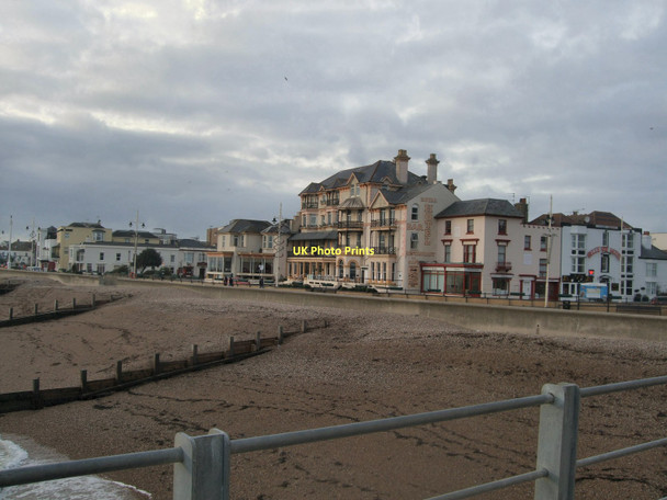 Photo 6"x4" Bognor seafront west of pier Bognor Regis c2011