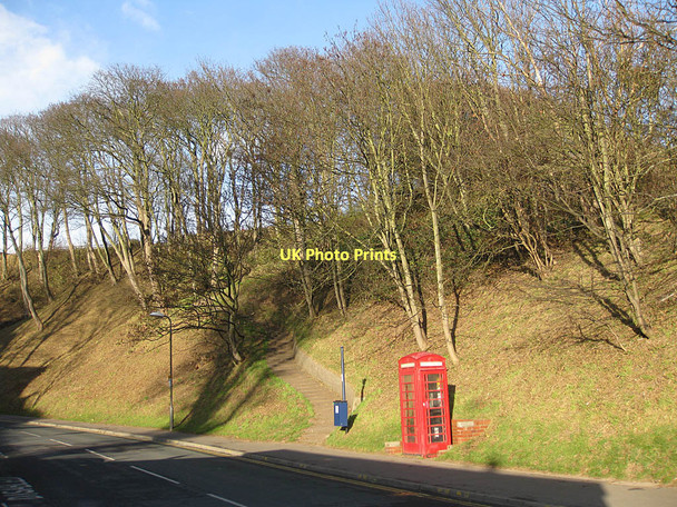 Photo 6"x4" K6 phone box, Ravine Road Filey c2011