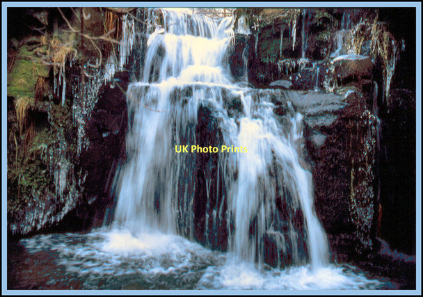 Photo 6"x4" Waterfall on the Holden Beck Nr Silsden Silsden c2008