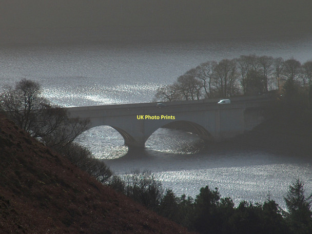 Photo 6"x4" Ashopton Viaduct from Whinstone Lee Ashopton c2011