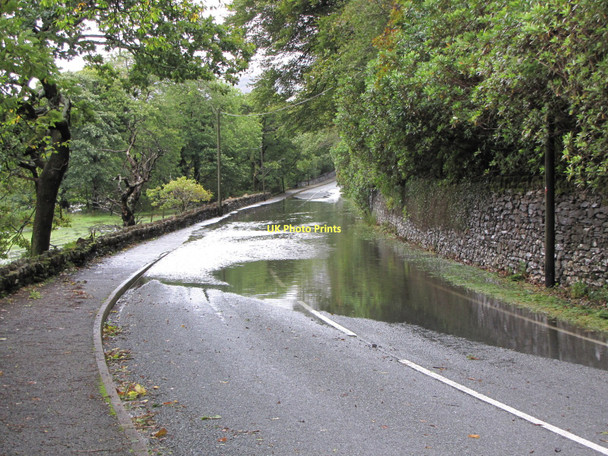 Photo 6"x4" The A498 lake Bethania\/SH6250 c2011