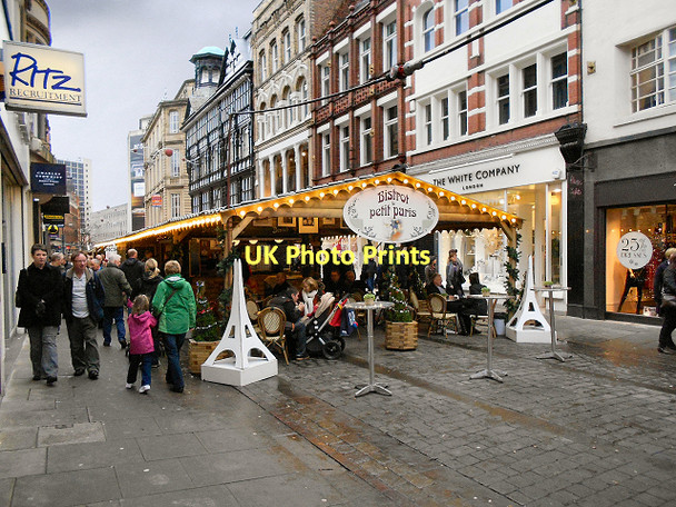 Photo 6"x4" Manchester Christmas Markets, King Street Manchester c2011
