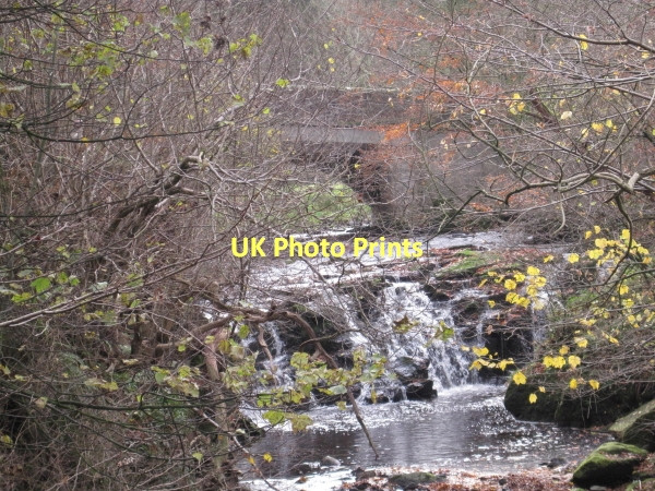 Photo 6"x4" Waterfall on Park Burn at Park Burnfoot Park Village\/NY6861 c2011