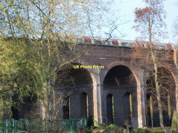 Photo 6"x4" Viaduct, Arnos Park, London N11 Friern Barnet c2011
