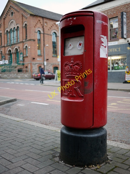 Photo 6"x4" Postbox, Botanic Avenue Belfast c2009