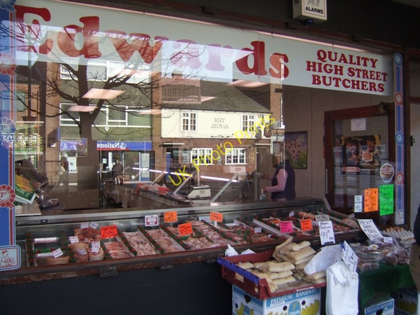 Photo 6"x4" Edwards - Quality High Street Butchers Wednesfield c2009