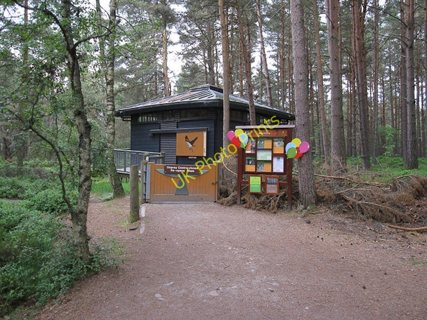 Photo 6"x4" Entrance to RSPB Loch Garten Osprey watchpoint Tulloch\/NH9816 c2009