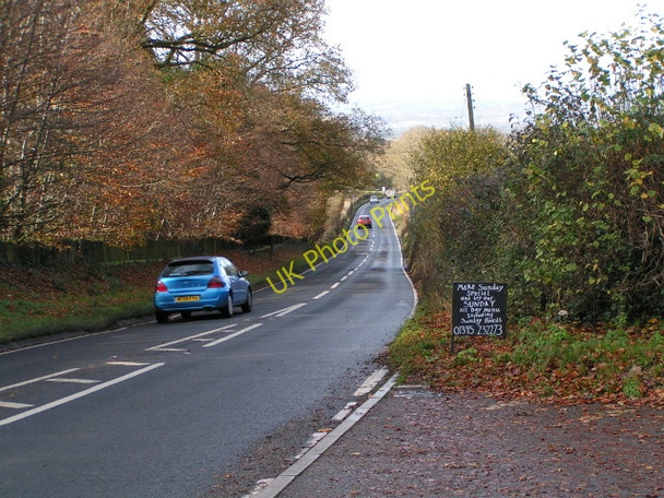 Photo 6"x4" A3052 heading west from the Halfway Inn Nine Oaks c2009