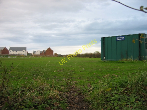 Photo 6"x4" Football Pitch home of Longhoughton Rangers Longhoughton c2009