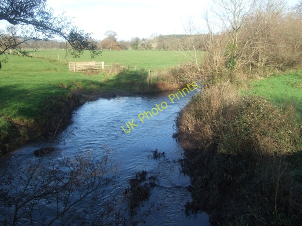 Photo 6"x4" River Creedy from Creedy Bridge on A3072 Crediton c2009